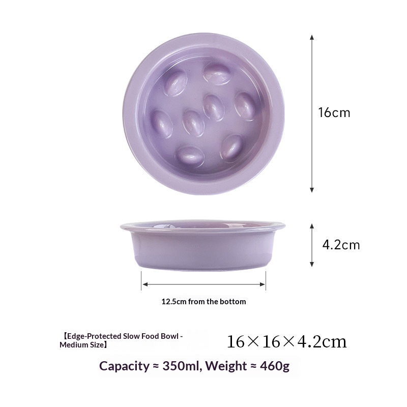 Slow Feeder Bowl (Purple)