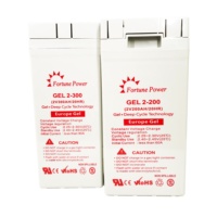 حزمة بطاريات أيون الليثيوم VRLA وحمض الرصاص VRLA 2 Volt وagm 2 V 200AH AGM