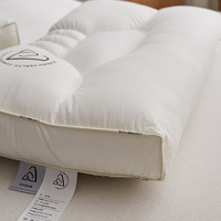 Oreiller en tissu 100% coton demandes personnalisées motifs de variété-feuilles solides personnage géométrique dessin animé partie arrière