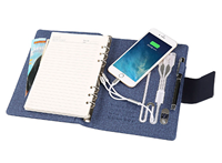 Individuelles Smart-Notizbuch mit Austauschbarem Papierkern, Micro-USB-Aufladung, Ledereinband und Stift