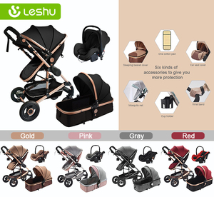 ผู้ผลิตผลิตภัณฑ์สําหรับเด็ก 3 in 1 รถเข็นเด็ก para bebes รถเข็นเด็กหรูหรา 3-1 รถเข็นเด็ก Pieghevole - Product Image 2