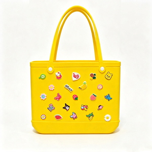 Bolsa de Playa Resistente al Agua, de EVA, 15 Pulgadas, Portátil, de Color Sólido, Moderna, con Perforaciones, Ligera y Elegante - Product Image 2
