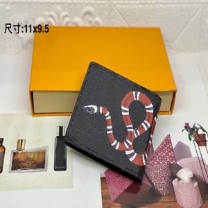 Portafoglio Unisex <span class=keywords><strong>di</strong></span> Lusso 2025 in PU, Corto, Bifold, Nuovo Design con Stampa Effetto Pelle Genuina, Portatile per <span class=keywords><strong>Carte</strong></span> <span class=keywords><strong>di</strong></span> <span class=keywords><strong>Credito</strong></span> - Product Image 5
