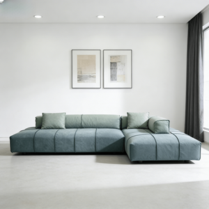 Sofá Seccional en Existencia, Muebles para Sala de Estar, Moderno y Elegante, Tela de Alta Calidad, Relleno de Esponja, Sofá Cómodo - Product Image 2