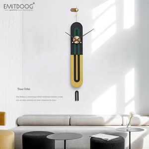Emisdoog-Reloj de pared grande de estilo nórdico para decoración del hogar, nuevo diseño, venta al por mayor - Product Image 4