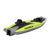Planche de surf électrique motorisée, jet board, batterie étanche, coque en PP, puissance 12KW, refroidissement par eau, logo personnalisé OEM, vente directe d'usine