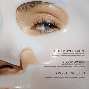 Máscara de colágeno soluble en <span class=keywords><strong>agua</strong></span> instantánea para arrugas faciales líneas finas antienvejecimiento suavizante derretimiento máscara de hoja Facial - Product Image 2