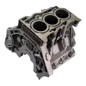 High Precision 3D Printing Services SLS MJF Black <b>White</b> Nylon Carbon Fiber 316L 6061 Aluminum Alloy Parts - Product Image 1