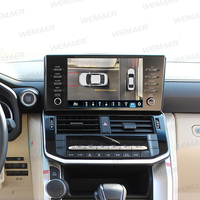 Caméra de recul Wemaer LC300 à vision panoramique à 360 degrés, système de caméra de voiture 3D AVM à 4 canaux pour Toyota Land Cruiser 300