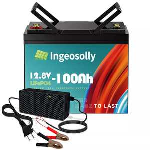 แบตเตอรี่ลิเธียมไอรอนฟอสเฟต (LiFePO4) แบบ Deep Cycle 12V 100Ah พร้อมระบบจัดการแบตเตอรี่ (BMS) 100A รองรับ 2000 รอบการใช้งาน 0-55 องศาเซลเซียส น้ำหนัก 10.5 กก. สำหรับรถบ้าน พลังงานแสงอาทิตย์ เรือ และระบบออฟกริด - Product Image 4