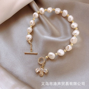 Boucle de bijoux de type OT plaquée or rose et acier pour la fabrication de bracelets, apprêts métalliques ronds - Product Image 5