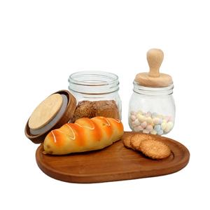 آمن على الطعام بفم عريض ، من خلال مقابض تخزين للتوابل والمربيات تصنعها بنفسك في المطبخ - Product Image 6