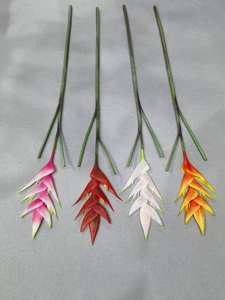 Fleur artificielle de paradisier à longue tige, effet toucher réaliste, pour décoration de mariage et de remise de diplôme - Product Image 3
