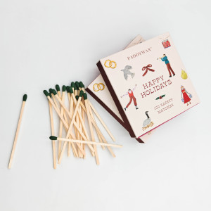 Boîte <span class=keywords><strong>d</strong></span>'allumettes en carton <span class=keywords><strong>d</strong></span>écorée à motif élégant Bâton <span class=keywords><strong>d</strong></span>'allumettes inflammable de sécurité pour le ménage ou la fête Impression de logo personnalisé - Product Image 3