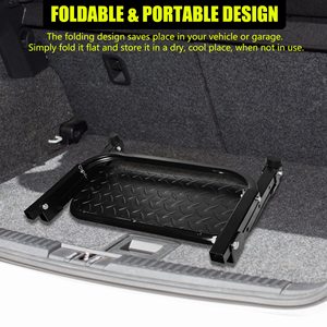 Paso de neumático para camioneta, SUV, paso automático montado sobre escalador de neumático se adapta a neumáticos de 10,2 ''a 14,4" Capacidad máxima <span class=keywords><strong>300</strong></span> Lbs - Product Image 4