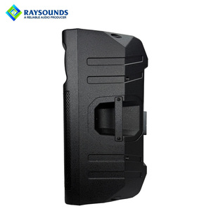 15인치 액티브 PA 스피커 500W 파워드 라우드스피커 (USB, XLR 스테레오 오디오, 하이 레졸루션 오디오 지원, 플라스틱, 2개 스피커, 공장 직송) - Product Image 4