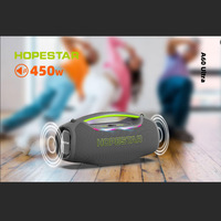 Altavoz Bluetooth HOPESTAR A60 ULTRA de 450W, Portátil, Inalámbrico, para Exteriores, con Subwoofer, BT5.4, para Guitarra y Bajo, con Micrófono