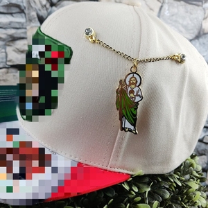 Tùy Chỉnh Snapback Bóng Chày Hat <span class=keywords><strong>Pin</strong></span> Với Kim Cương Rhinestone Mexico Men Trinh Nữ Pins Với Chuỗi - Product Image 3