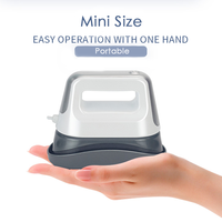 Mini presse à chaud portable avec base de pressage pour casquettes, machine de transfert par sublimation portative pour T-shirts, chaussures, vinyle DTF DIY