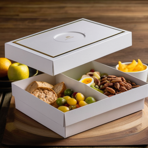 Emballage alimentaire personnalisé pour <span class=keywords><strong>brunch</strong></span>, déjeuner, <span class=keywords><strong>plateau</strong></span> de charcuterie à <span class=keywords><strong>emporter</strong></span>, boîtes à grignoter avec couvercles transparents - Product Image 3