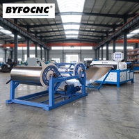 Machines de fabrication de conduits rectangulaires BYL-1300 Ligne de bobinage CVC 3