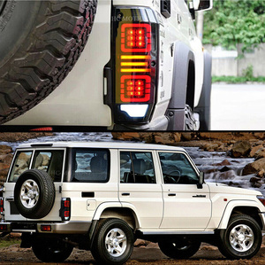 HCMOTIONZ Usine Feu Arrière Full LED 1984-2021 Démarrage Animation DRL Machito Zo Reken Feux Arrière Pour <span class=keywords><strong>Toyota</strong></span> <span class=keywords><strong>Land</strong></span> <span class=keywords><strong>Cruiser</strong></span> <span class=keywords><strong>J70</strong></span> - Product Image 2