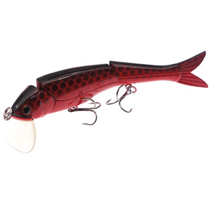 3 Play <span class=keywords><strong>Hunter</strong></span> 150mm 28G Appât dur en plastique articulé Obese Joint <span class=keywords><strong>Hunter</strong></span> Multi-jointed Fishing Lure Jerk Bait Swimbait - Product Image 2