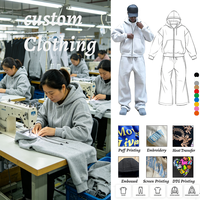 Fabricant de vêtements OEM, vente en gros d'ensembles de survêtements et de sweats à capuche pour hommes, marque privée personnalisée, usine de sweats à capuche