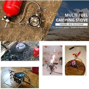 Estufa de Gas ultraligera para acampar, Mini estufa portátil de Metal plegable para exteriores, horno de cocina para mochilero, senderismo, <span class=keywords><strong>2022</strong></span> - Product Image 5