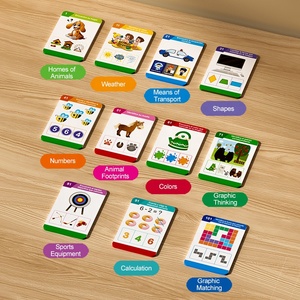 Samtoycn Montessori Phonics giáo dục đồ chơi ngôn ngữ trị liệu Công cụ Ngôn Ngữ Học tập ngôn ngữ tùy chỉnh nói chuyện thẻ flash máy - Product Image 5