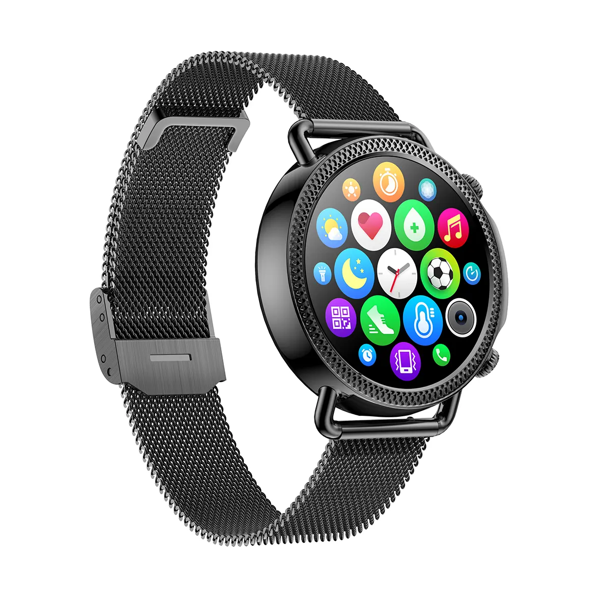 Smart watches Bracelet Full Touch Fashion Health Monitoring Waterproof Sports Smart Watches Bracelet Metal