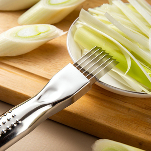 Handheld Kitchen Gadget Tool Metal Steel PC Manual Operation Cutter Slicer Peeler <b>Chopper</b> Shredder for <b>Vegetables</b> Fruits Onions - Product Image 4