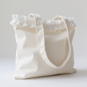 Thiết kế thích hợp vải Retro nách túi phong cách Hàn Quốc đơn giản ren Túi Xách Tote Túi đa năng Vai Túi tùy chỉnh kích thước - Product Image 3