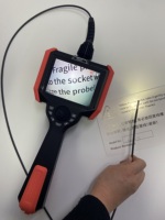 Endoscope industriel HD avec vision à 360° ° Rotation du joystick, moniteur de 5,0 pouces et tube de sonde de 8 m