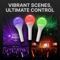 Control Remoto DMX Profesional para Barra de Luces LED Giratoria, Alcance de 250m, RGB Sincronizado, 20 LEDs Súper Brillantes, Ideal para Grandes Conciertos