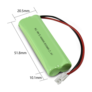 Batterie rechargeable Ni-MH AA 5/4AAAA 800MAH 2.4V pour téléphones sans fil <span class=keywords><strong>VTech</strong></span> BT18443 BT28443, LS6115 6215 Motorola B801 B803 - Product Image 2