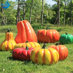 <span class=keywords><strong>Décoration</strong></span> d'Halloween Géante en Résine pour Extérieur : Citrouille Créative Sculptée et Étanche - Product Image 5