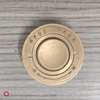 Slider anti-stress en laiton avec options d'usinage CNC et d'électroérosion à fil, capacités en acier inoxydable pour jouets de développement de la concentration