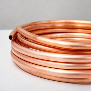 C10100 C11000 C10200 C12000 Copper Round Tube15mm 22mm 28mm coiled copper <b>tube</b> - Product Image 1