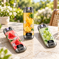 Briquet électrique rechargeable USB en gros, briquet métallique coupe-vent pour usage quotidien