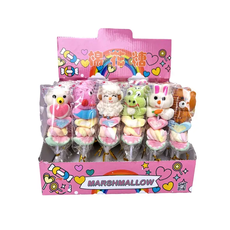 Halal Delicious Cartoon Marshmallow Candy For Kids