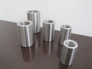 Connecteur de barres d'armature en acier au carbone de qualité supérieure, alliage de zinc, filetage droit, 12 mm - 32 mm, finition polie, haute résistance à la traction, avec joint d'étanchéité - Product Image 6