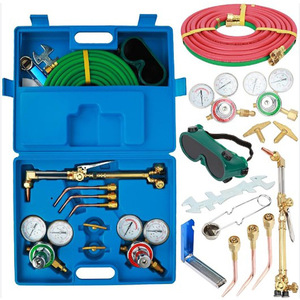 Kit de chalumeau de soudage et de découpe au gaz Victor Type, injecteur d'acétylène, interrupteur simple, alliage d'aluminium 6061, spécification américaine - Product Image 2