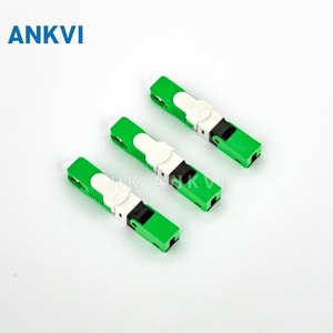 Conector Rápido de Fibra Óptica SC APC ESC250D, 0.3dB de Pérdida, Cable de Bajada FTTH, Reutilizable para Montaje en Campo - Product Image 1