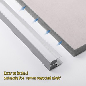 <span class=keywords><strong>Led</strong></span> tủ kính lớp ánh sáng cho 8 mét kệ kính ánh sáng trở lại nẹp <span class=keywords><strong>Clip</strong></span> Bar đèn nhôm hồ sơ - Product Image 6