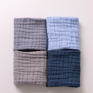 Оптовая Продажа с фабрики 6-слойные 100% хлопковые муслиновые ткани для детей 0-24 м антибактериальные экологически чистые детские нагрудники - Product Image 2