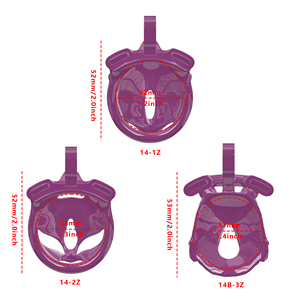 Mignon <span class=keywords><strong>mini</strong></span> dispositif de chasteté en plastique plat <span class=keywords><strong>ceinture</strong></span> cage à bite godes en forme d'animal pour hommes jouets sexuels avec verrouillage du pénis - Product Image 6