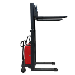 Empilhadeira de Paletes Semiautomática Usada para Terrenos Irregulares de Fábrica Chinesa com Altura de Elevação - Product Image 2