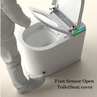 Capteur automatique chasse d'eau intelligente wc commode automatique cuvette p piège en céramique salle de bain toilette intelligente