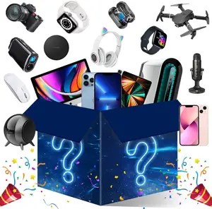 Tik Tok Consumer High Quality Electronics Mystery Box peut avoir Smart phone Peigne électrique Machine à laver à linge boîte cadeau aléatoire